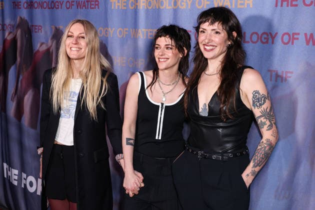 Los Angeles Premiere Of The Forge s The Chronology Of Water HISTORIC FILIPINOTOWN, LOS ANGELES, CALIFORNIA, USA - JANUARY 08: American screenwriter, producer, and actress Dylan Meyer, American actress and director Kristen Stewart wearing Chanel and Maggie McLean arrive at the Los Angeles Premiere Of The Forge s The Chronology Of Water held at 2220 Arts + Archives on January 8, 2026 in Historic Filipinotown, Los Angeles, California, United States., Credit:Xavier Collin Avalon United States, California, Los Angeles, 2220 Arts + Archives Copyright: xXavierxCollinx xAvalonx 1064498242