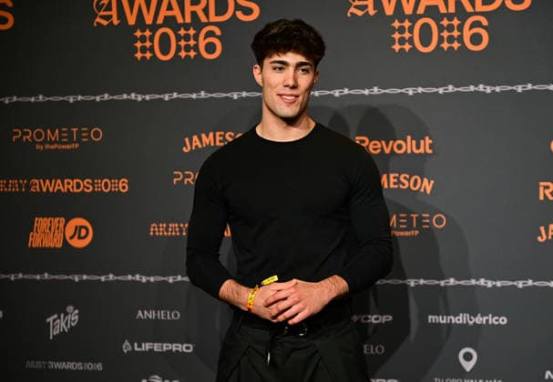 January 10, 2026, Madrid, Madrid, SPAIN: Content creators and guests pose on the black carpet during the third edition of the Army Awards, held on Saturday, January 10, at the Madrid Arena in Madrid. Known as the â€oeinternet anti-awards,†the ceremony honors the most viral moments, trends, and personalities from social media over the past year in a script-free gala hosted by Ceciarmy and Santiago Segura. In the image Raoºl Valle Madrid SPAIN - ZUMAz108 20260110_znp_z108_088 Copyright: xRichardxZubelzux