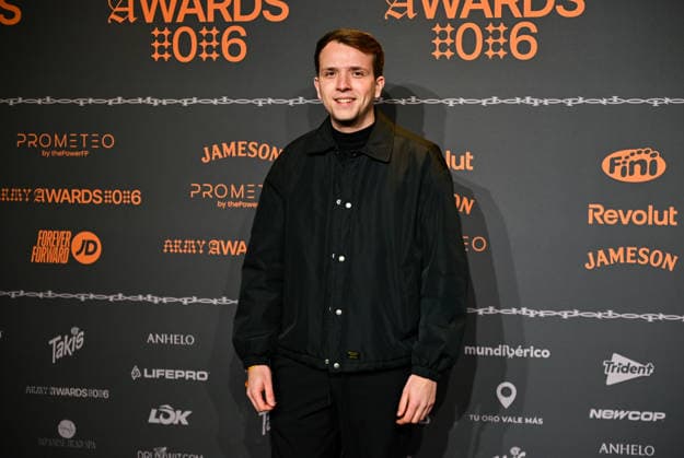 January 10, 2026, Madrid, Madrid, SPAIN: Content creators and guests pose on the black carpet during the third edition of the Army Awards, held on Saturday, January 10, at the Madrid Arena in Madrid. Known as the â€oeinternet anti-awards,†the ceremony honors the most viral moments, trends, and personalities from social media over the past year in a script-free gala hosted by Ceciarmy and Santiago Segura. In the image Iker Ruiz Madrid SPAIN - ZUMAz108 20260110_znp_z108_103 Copyright: xRichardxZubelzux