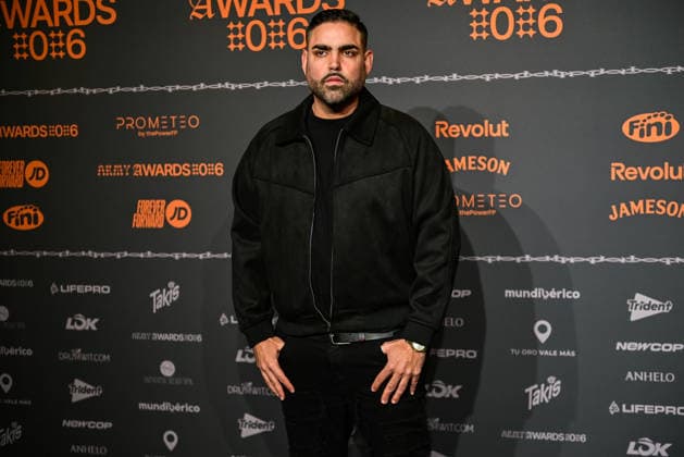 January 10, 2026, Madrid, Madrid, SPAIN: Content creators and guests pose on the black carpet during the third edition of the Army Awards, held on Saturday, January 10, at the Madrid Arena in Madrid. Known as the â€oeinternet anti-awards,†the ceremony honors the most viral moments, trends, and personalities from social media over the past year in a script-free gala hosted by Ceciarmy and Santiago Segura. In the image Mowlihawk Madrid SPAIN - ZUMAz108 20260110_znp_z108_106 Copyright: xRichardxZubelzux