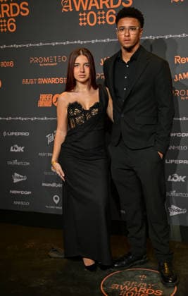 January 10, 2026, Madrid, Madrid, SPAIN: Content creators and guests pose on the black carpet during the third edition of the Army Awards, held on Saturday, January 10, at the Madrid Arena in Madrid. Known as the â€oeinternet anti-awards,†the ceremony honors the most viral moments, trends, and personalities from social media over the past year in a script-free gala hosted by Ceciarmy and Santiago Segura. In the image LucoÂa Correa Madrid SPAIN - ZUMAz108 20260110_znp_z108_170 Copyright: xRichardxZubelzux