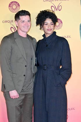 Premiere, Cirque du Soleil, Arrivals, London, UK. 14 January 2026. London, UK, 14 January 2026. Danny O Donoghue and Anais Naing attend the UK Premiere of the Cirque du Soleil production of OVO at the Royal Albert Hall, London, UK., Credit:Lee Floyd Avalon UK, London, Royal Albert Hall Copyright: xLeexFloydx xAvalonx 1066141903
