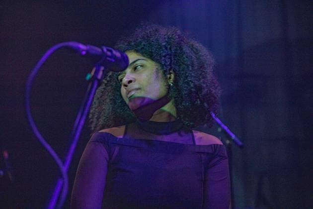 January 15, 2026, Bologna, Emilia Romagna, Italy: Anna Bassy, ??singer of Julie s Haircut, on stage at the Locomotiv in Bologna. They performed in Bologna on Thursday, January 15, 2026, at the Locomotiv Club. The concert was part of the tour to promote their tenth album, Radiance Opposition, which was released at the end of 2025. Bologna Italy - ZUMAs197 20260115_aaa_s197_485 Copyright: xCarloxVerganix