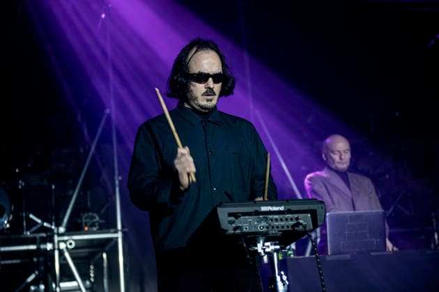 Sworn Virgins performing live at Brixton Academy, London, 15 January 2026 Sworn Virgins performing live at Brixton Academy, London, 15 January 2026 Chris OC ,guest percussion and Quinn Whalley ,Producer Sworn Virgins is a London-based, enigmatic electronic disco production duo known for their blend of acid, EBM, and retro disco, featuring members like, Credit:Dafydd Owen Avalon Brixton Academy, London Copyright: xDafyddxOwenx xAvalonx 1066432919