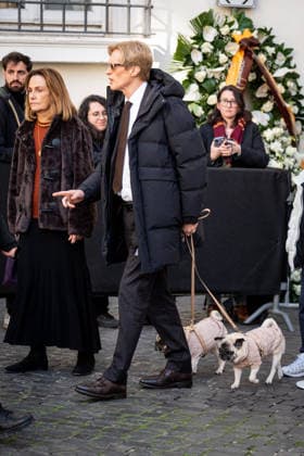 Valentino Garavani, who died on January 20, 2026, is lying in state before the funeral at the PM23 exhibition site in Rome, Italy, on 22 January, 2026. Valentino Garavani, who died on January 20, 2026, is lying in state before the funeral at the PM23 exhibition site in Rome, Italy, on 22 January, 2026., Credit:Stefano Costantino TTL Avalon Italy, Rome Copyright: xStefanoxCostantinoxTTLx xAvalonx 1068309093