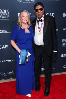 23rd Annual Living Legends Of Aviation Awards BEVERLY HILLS, LOS ANGELES, CALIFORNIA, USA - JANUARY 23: Lori McCreary and Morgan Freeman arrive at the 23rd Annual Living Legends Of Aviation Awards held at The Beverly Hilton Hotel on January 23, 2026 in Beverly Hills, Los Angeles, California, United States., Credit:Xavier Collin Avalon United States, California, Beverly Hills, The Beverly Hilton Hotel Copyright: xXavierxCollinx xAvalonx 1068828014