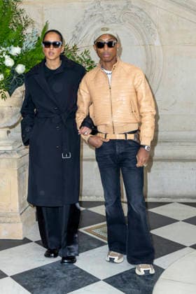 Pharrell Williams and Helen Photocall Dior Spring Summer 2026 Haute Couture Collection show during Paris Fashion Week PFW , at the Rodin Museum, in Paris, France, on January 26, 2026 Olivier Borde Bestimage Photocall Dior Spring Summer 2026 Haute Couture Collection show during Paris Fashion Week PFW , at the Rodin Museum, in Paris, France, on January 26, 2026 Paris France Copyright: xOLIVIERxBORDEx xBESTIMAGExOLIVIERxBORDEx xBESTIMAGEx
