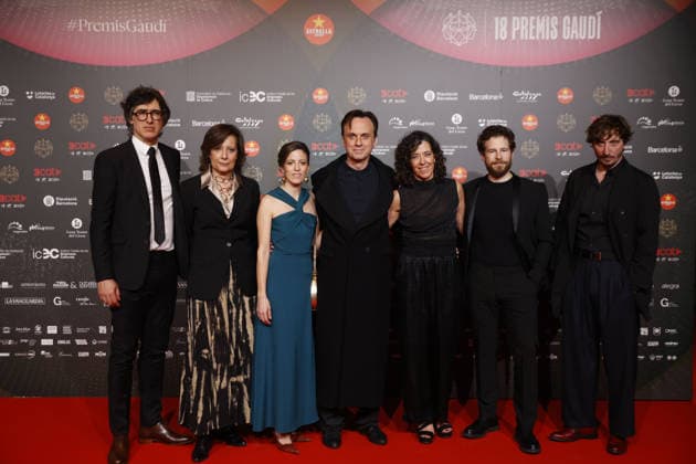 Photocall of the Gaudí Awards in Barcelona The Esmorza amb mi team during the photocall of the Gaudí Awards, on February 8, 2026, in Barcelona, Catalonia Spain The 18 Gaudí Awards of the Catalan Film Academy will be presented this Sunday at a gala at the Gran Teatre del Liceu in Barcelona in an edition with Romería , by Carla Simón, with 13 nominations, Sirat , by Oliver Laxe, with 12, and Sorda , by Eva Libertad, with 10, leading the choices 08 FEBRUARY 2026 PREMIS GAUDÍ BARCELONA Kike Rincó Barcelona Catalunya Catalunya Barcelona Catalunya Espana Copyright: xKikexRinconx 7275999