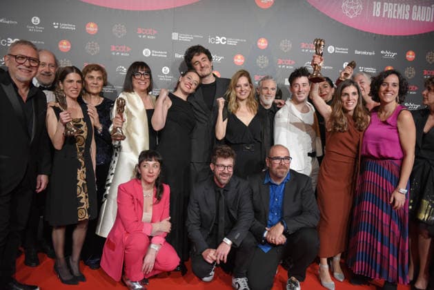 Gaudí Awards Gala in Barcelona The Frontera team after the Gaudí Awards gala, on February 8, 2026, in Barcelona, Catalunya Espana The 18 Gaudí Awards of the Acadèmia del Cinema Català will be presented this Sunday at a gala at the Gran Teatre del Liceu in Barcelona in an edition with Romería , by Carla Simón , with 13 nominations, Sirat , by Oliver Laxe, with 12, and Sorda , by Eva Libertad, with 10, leading the choices 08 FEBRUARY 2026 Barcelona Catalunya Barcelona Catalunya Catalunya Espana Copyright: xAlbertoxParedesx 7276026