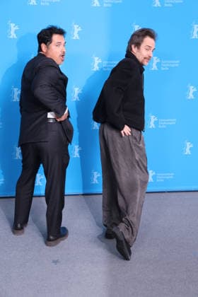 February 13, 2026, Berlin, Germany: BERLIN, GERMANY - FEBRUARY 13, 2026: Michael Pena, Sam Rockwell attends the photocall for Good Luck, Have Fun, Don t Die during the 76th Berlinale International Film Festival at the Hyatt Grand Hotel on February 13, 2026 in Berlin, Germany. John Rasimus Berlin Germany - ZUMAm179 20260213_zep_m179_026 Copyright: xAlecxMichaelx