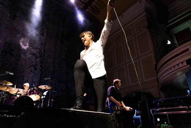 Suede , performs live, at, o2 Cith Hall, Newcastle, Uk, on 14 February 2026 Brett Anderson of Suede , performs live, at, o2 Cith Hall, Newcastle, Uk, on 14 February 2026, Credit:David Wala Avalon England, Tyne and Wear, Newcastle upon Tyne Copyright: xDavidxWalax xAvalonx 1075151178