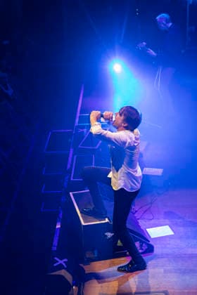 Suede , performs live, at, o2 Cith Hall, Newcastle, Uk, on 14 February 2026 Brett Anderson of Suede , performs live, at, o2 Cith Hall, Newcastle, Uk, on 14 February 2026, Credit:David Wala Avalon England, Tyne and Wear, Newcastle upon Tyne Copyright: xDavidxWalax xAvalonx 1075151268