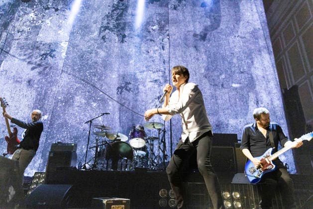 Suede , performs live, at, o2 Cith Hall, Newcastle, Uk, on 14 February 2026 Mat Osman,Simon Gilbert, Brett Anderson, and Richard Oakes ,of Suede , performs live, at, o2 Cith Hall, Newcastle, Uk, on 14 February 2026, Credit:David Wala Avalon England, Tyne and Wear, Newcastle upon Tyne Copyright: xDavidxWalax xAvalonx 1075151618