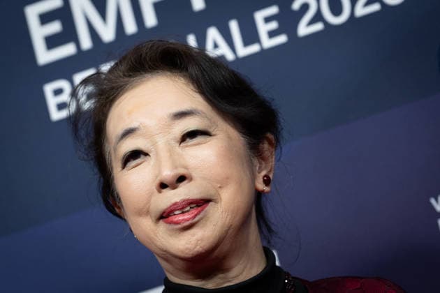 23. NRW-Empfang, Berlinale, Shino Mitsuko, Botschafterin, Japan 23. NRW-Empfang, Berlinale, Landesvertretung, Berlin, Shino Mitsuko, Botschafterin, Japan Berlin Berlin GER