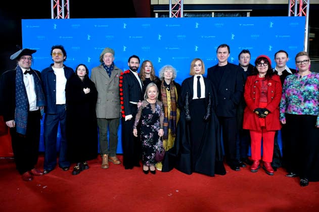 Alexander Dumreicher-Ivanceanu, Maresi Riegner, Marco Lorenzini, Tom Neuwirth Conchita Wurst, Birgit Minichmayr, Christine Urspruch, Ulrike Ottinger, Isabelle Huppert, Lars Eidinger, Thomas Schubert und Gäste bei der Premiere des Kinofilms Die Blutgräfin The Blood Countess bei der Premiere des Kinofilms auf der Berlinale 2026 76. Internationale Filmfestspiele Berlin im Zoo Palast. Berlin, 16.02.2026