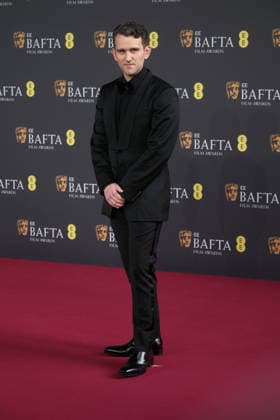 2026 EE BAFTA Film Awards, Royal Festival Hall, London, UK, 22 February 2026. Harry Melling at the 2026 EE BAFTA Film Awards, Royal Festival Hall, London, UK, 22 February 2026., Credit:Julie Edwards Avalon United Kingdom, London Copyright: xJuliexEdwardsx xAvalonx 1077372404