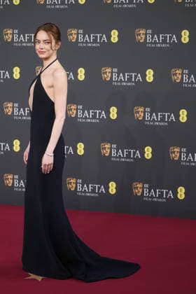 2026 EE BAFTA Film Awards, Royal Festival Hall, London, UK, 22 February 2026. Emma Stone at the 2026 EE BAFTA Film Awards, Royal Festival Hall, London, UK, 22 February 2026., Credit:Julie Edwards Avalon United Kingdom, London Copyright: xJuliexEdwardsx xAvalonx 1077387928