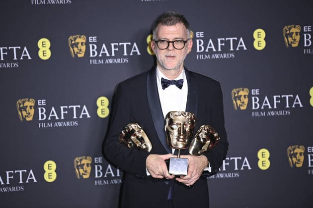 2026 EE BAFTA Film Awards, Royal Festival Hall, London, UK, 22 February 2026. Paul Thomas Anderson in the winners press room at the 2026 EE BAFTA Film Awards, Royal Festival Hall, London, UK, 22 February 2026., Credit:Justin Ng Avalon United Kingdom, London Copyright: xJustinxNgx xAvalonx 1077459450