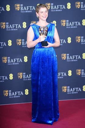 EE BAFTA Film Awards 2026 Winners - Royal Festival Hall, Southbank, London Jessie Buckley poses with her BAFTA for Best Actress for the film Hamnet in the Winners Room at the EE BAFTA Film Awards 2026 at Royal Festival Hall, Southbank in London, England, UK on Sunday 22 February, 2026., Credit:Justin Ng Avalon UK, England, London, Royal Festival Hall, Southbank Copyright: xJustinxNgx xAvalonx 1077638602