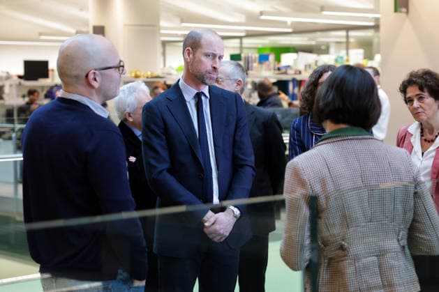 The Prince Of Wales visits Francis Crick Institute in London, UK, 25 February 2026 LONDON, ENGLAND - FEBRUARY 25: Prince William, Prince of Wales arrives for his visit to the Francis Crick Institute ahead of its 10th anniversary later this year on February 25, 2026 in London, England., Credit:Chris Jackson Avalon United Kingdom, England, London, Francis Crick Institute Copyright: xChrisxJacksonx xAvalonx 1078153604