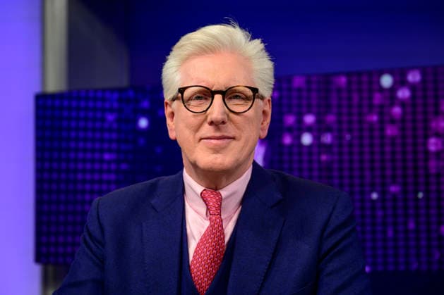 GER, Berlin, studio, guest on - maischberger, political talk show, TV, format, with host - Sandra Maischberger, Das Erste, from Adlershof - at Studio 20, pictured from left: Theo Koll, February 25, 2026, Copyright: HMBxMedia UwexKoch