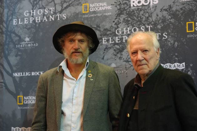 February 26, 2026, New York, Ny, USA: STEVE BOYES and WERNER HERZOG attend the Ghost Elephants Screening And Press Line, AMC Lincoln Square 13, NYC.February 26, 2026. . WERNER HERZOG attends the Ghost Elephants Screening And Press Line, AMC Lincoln Square 13, NYC.February 26, 2026. . Ghost Elephants Screening And Press Line, AMC Lincoln Square 13, NYC.February 26, 2026. New York USA - ZUMAms4_ 20260226_faf_ms4_013 Copyright: xSoniaxMoskowitzxGordonx