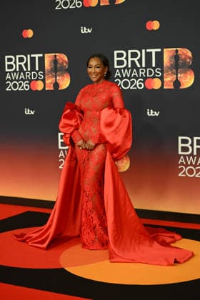 The BRIT Awards 2026, Co-op Live, Manchester, UK, 28 February 2026. Charlie Kamale at The BRIT Awards 2026, Co-op Live, Manchester, UK, 28 February 2026., Credit:Tina Korhonen Avalon United Kingdom, Manchester Copyright: xTinaxKorhonenx xAvalonx 1079008769