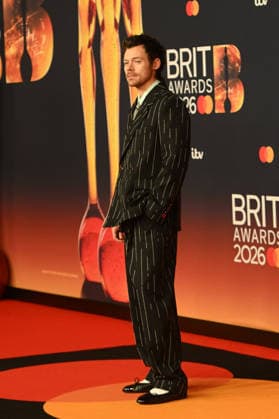 The BRIT Awards 2026, Co-op Live, Manchester, UK, 28 February 2026. Harry Styles at The BRIT Awards 2026, Co-op Live, Manchester, UK, 28 February 2026., Credit:Tina Korhonen Avalon United Kingdom, Manchester Copyright: xTinaxKorhonenx xAvalonx 1079033983