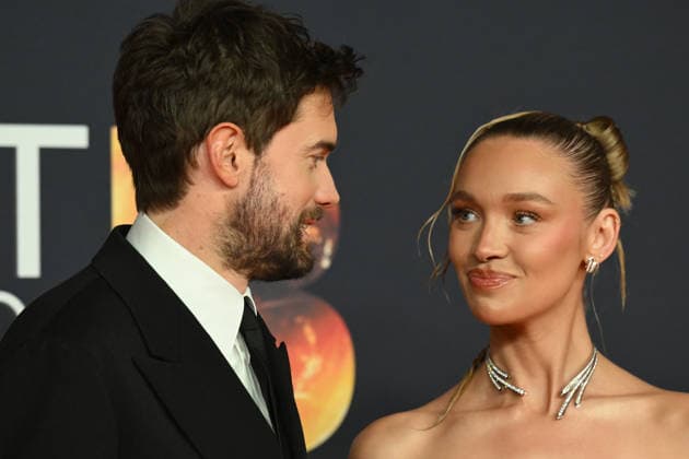 The BRIT Awards 2026, Co-op Live, Manchester, UK, 28 February 2026. Jack Whitehall and Roxy Horner at The BRIT Awards 2026, Co-op Live, Manchester, UK, 28 February 2026., Credit:Tina Korhonen Avalon United Kingdom, Manchester Copyright: xTinaxKorhonenx xAvalonx 1079060092