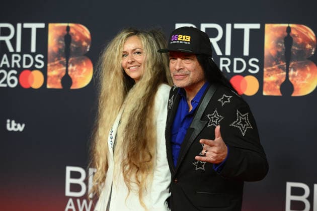 The BRIT Awards 2026, Co-op Live, Manchester, UK, 28 February 2026. Robert Trujillo and Chloe Trujillo at The BRIT Awards 2026, Co-op Live, Manchester, UK, 28 February 2026., Credit:Tina Korhonen Avalon United Kingdom, Manchester Copyright: xTinaxKorhonenx xAvalonx 1079061311