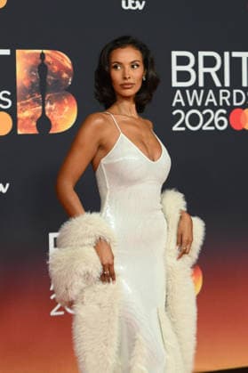 The BRIT Awards 2026, Co-op Live, Manchester, UK, 28 February 2026. Maya Jama at The BRIT Awards 2026, Co-op Live, Manchester, UK, 28 February 2026., Credit:Tina Korhonen Avalon United Kingdom, Manchester Copyright: xTinaxKorhonenx xAvalonx 1079065806