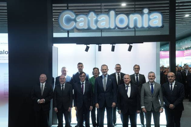 The King inaugurates the MWC Barcelona 2026 Family photo during the inauguration of the Mobile World Congress Barcelona 2026, at the Fira de Barcelona, on March 2, 2026, in L Hospitalet de Llobregat, Barcelona, Catalonia Spain The MWC Barcelona 2026, which celebrates its 20th edition in Barcelona between March 2 and 5, has as its main themes smart grids, digital sovereignty and the redefinition of the operating model 02 MARCH 2026 L Hospitalet de Llobregat, Barce L Hospitalet de Llobregat, Barce Espana Copyright: xDavidxZorrakinox 7330977