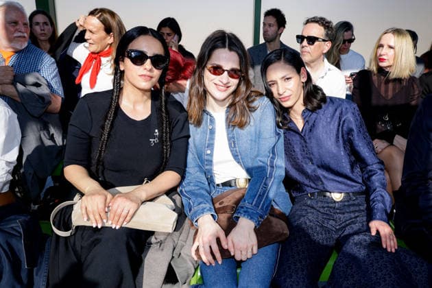 Hafsia Herzi, Rebecca Marder and Nadia Melliti at the Front Row of Christian Dior Collection Femme Prêt à Porter Automne Hiver 2026 2027 fashion show during Paris Fashion Week PFW at Jardin des Tuileries, in Paris, France, on March 3rd, 2026 Olivier Borde Bestimage Front Row of Christian Dior Women Ready to Wear Fall Winter 2026 2027 Collection fashion show, during Paris Fashion Week at Jardin des Tuileries, in Paris, France, on March 3rd, 2026 Paris France Copyright: xOLIVIERxBORDEx xBESTIMAGExOLIVIERxBORDEx xBESTIMAGEx