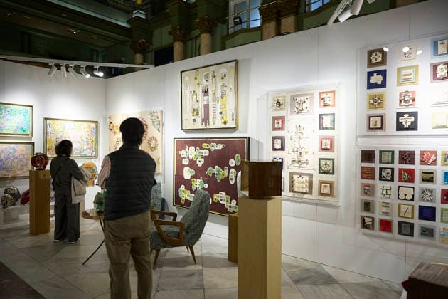 Ayuso inaugurates the IX Salón de Arte Moderno Inauguration of the IX Salón de Arte Moderno SAM 2026 , at the Salón de Baile del Círculo de Bellas Artes, on March 4, 2026, in Madrid Spain The exhibition, which can be visited from March 8, has established itself as the second most visited fair of the Madrid Art Week, Its uniqueness lies in its format, inspired by the old Parisian salons, which is close, informative and didactic, where dealers and experts share with the public the context and relevance of each piece 04 MARCH 2026 ART EXHIBITION Jesús Hellí Madrid Madrid Espana Copyright: xJesusxHellinx 7337462