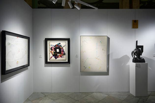 Ayuso inaugurates the IX Salón de Arte Moderno Inauguration of the IX Salón de Arte Moderno SAM 2026 , at the Salón de Baile del Círculo de Bellas Artes, on March 4, 2026, in Madrid Spain The exhibition, which can be visited from March 8, has established itself as the second most visited fair of the Madrid Art Week, Its uniqueness lies in its format, inspired by the old Parisian salons, which is close, informative and didactic, where dealers and experts share with the public the context and relevance of each piece 04 MARCH 2026 ART EXHIBITION Jesús Hellí Madrid Madrid Espana Copyright: xJesusxHellinx 7337471