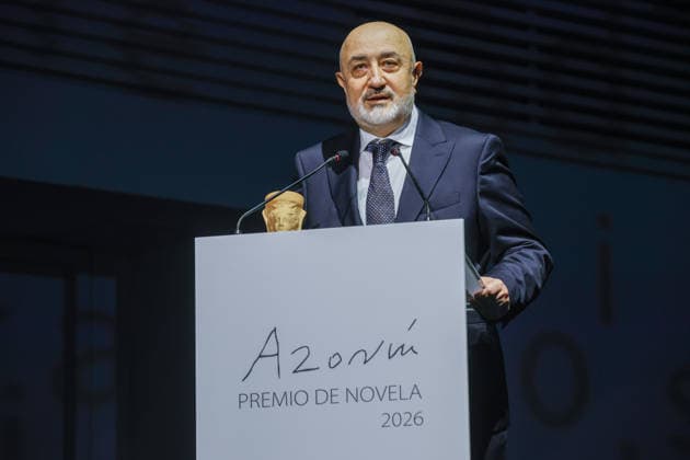 Azorín Novel Prize 2026 Award Gala The director and editor of the literary agency Editabundo, Pablo Álvarez, winner of the Azorín Novel Prize 2026, on March 5, 2026, in Alicante, Valencian Community Spain The Azorín Novel Prize 2026, endowed with 45,000 euros, celebrates its 33rd edition this Thursday in the Auditorium of the Provincial Council of Alicante, celebrates its 33rd edition this Thursday at the Auditorio de la Diputación de Alicante Ten works, selected from 735 originals, are competing for the award that reflects the growing presence of thrillers and historical novels in todays narrative 05 MARCH 2026 PREMIO NOVELA LIBRO PREMIO AZORÍN LITERATURA Joaquín P Alicante Comunidad Valenciana Alicante Comunidad Valenciana Espana Copyright: xJoaquinxP.xReinax 7341683