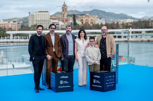 Photocall of the film Altas capacidades at the Malaga Film Festival I D Actors Juan Diego Botto, Israel Elejalde, director and screenwriter Víctor García León, actress Marian Álvarez, actor Suso Nanclares and screenwriter Jorge Cobeaga pose during the photocall of the film Altas capacidades during the 29th edition of the Malaga Film Festival, on March 7, 2026 in Malaga, Andalucía Spain This years edition aims to be a bridge between Spain and Latin America and brings together works from 71 countries A total of 2,883 audiovisual works have been registered In the official competition section will participate 22 films, 12 Spanish and ten Latin American, in addition to 21 other 19 Spanish and two Latin American films in the non-competitive offi Copyright: xAlbertoxOrtegax 7346624