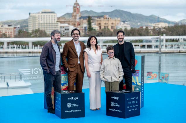 Photocall of the film Altas capacidades at the Malaga Film Festival Actors Juan Diego Botto d , Israel Elejalde 2i , director and screenwriter Víctor García León i , actress Marian Álvarez c , actor Suso Nanclares 2d pose during the photocall of the film Altas capacidades during the 29th edition of the Malaga Film Festival, March 7, 2026 in Malaga, Andalucía Spain This years edition aims to be a bridge between Spain and Latin America and brings together works from 71 countries A total of 2,883 audiovisual works have been registered In the official competition section will participate 22 films, 12 Spanish and ten Latin American, in addition to 21 other 19 Spanish and two Latin American films in the non-competitive official section, includin Copyright: xAlbertoxOrtegax 7346637