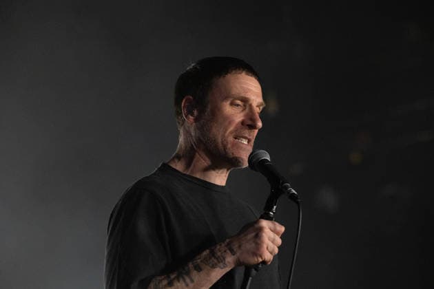 PUNK BAND Sleaford Mods AT BRIXTON ACADEMY LONDON awards 7 03 26 Gwendoline Christie live on stage for one night only along with Sue Tompkins, Orbital and Heartworms PUNK BAND Sleaford Mods AT BRIXTON ACADEMY LONDON awards 7 03 26 Jason Williamson and Andrew Fearn Gwendoline Christie live on stage for one night only along with Sue Tompkins, Orbital and Heartworms Originally started as the solo project of Jason Williamson in 2006, he put out two albums before recruiting Andrew Fern in 2009, becoming the duo we know today. Since then, they have gained a cult following across the UK and beyond, putting out a further 10 albums including, most recently, UK Grim in 2023. Their new album, The Demise Of Planet X™, is set to a Copyright: xRogerxAlarconx xAvalonx 1080976809
