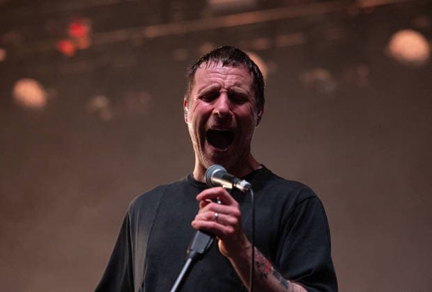 PUNK BAND Sleaford Mods AT BRIXTON ACADEMY LONDON awards 7 03 26 Gwendoline Christie live on stage for one night only along with Sue Tompkins, Orbital and Heartworms PUNK BAND Sleaford Mods AT BRIXTON ACADEMY LONDON awards 7 03 26 Jason Williamson and Andrew Fearn Gwendoline Christie live on stage for one night only along with Sue Tompkins, Orbital and Heartworms Originally started as the solo project of Jason Williamson in 2006, he put out two albums before recruiting Andrew Fern in 2009, becoming the duo we know today. Since then, they have gained a cult following across the UK and beyond, putting out a further 10 albums including, most recently, UK Grim in 2023. Their new album, The Demise Of Planet X™, is set to a Copyright: xRogerxAlarconx xAvalonx 1080976888