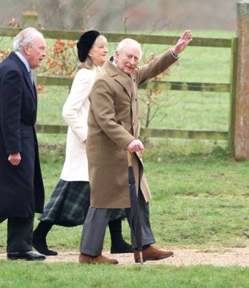 King Charles III attended the Sunday morning service at St. Mary Magdalene church in Sandringham today. It is still not known whether he has seen his brother Andrew Mountbatten-Windsor, who is currently staying at Wood Farm on the Sandringham estate, whilst he has been here. Mountbatten-Windsor was arrested last week, and taken to Aylsham police station before being released under investigation, and returning to Wood Farm. Andrew Mountbatten-Windsor, formerly Prince Andrew The Duke of York, has previously denied any wrongdoing in relation to sex offender Jeffrey Epstein. King Charles III, Sandringham, Norfolk, on 8th March, 2026 .