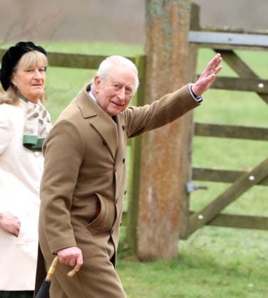 King Charles III attended the Sunday morning service at St. Mary Magdalene church in Sandringham today. It is still not known whether he has seen his brother Andrew Mountbatten-Windsor, who is currently staying at Wood Farm on the Sandringham estate, whilst he has been here. Mountbatten-Windsor was arrested last week, and taken to Aylsham police station before being released under investigation, and returning to Wood Farm. Andrew Mountbatten-Windsor, formerly Prince Andrew The Duke of York, has previously denied any wrongdoing in relation to sex offender Jeffrey Epstein. King Charles III, Sandringham, Norfolk, on 8th March, 2026 .