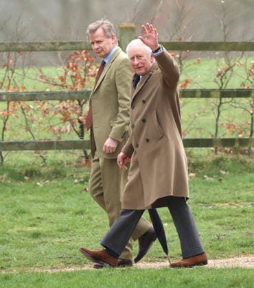 King Charles III attended the Sunday morning service at St. Mary Magdalene church in Sandringham today. It is still not known whether he has seen his brother Andrew Mountbatten-Windsor, who is currently staying at Wood Farm on the Sandringham estate, whilst he has been here. Mountbatten-Windsor was arrested last week, and taken to Aylsham police station before being released under investigation, and returning to Wood Farm. Andrew Mountbatten-Windsor, formerly Prince Andrew The Duke of York, has previously denied any wrongdoing in relation to sex offender Jeffrey Epstein. King Charles III, Sandringham, Norfolk, on 8th March, 2026 .