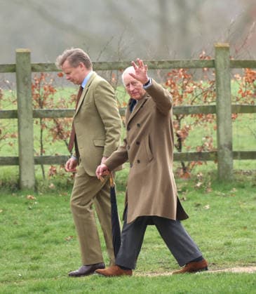 King Charles III attended the Sunday morning service at St. Mary Magdalene church in Sandringham today. It is still not known whether he has seen his brother Andrew Mountbatten-Windsor, who is currently staying at Wood Farm on the Sandringham estate, whilst he has been here. Mountbatten-Windsor was arrested last week, and taken to Aylsham police station before being released under investigation, and returning to Wood Farm. Andrew Mountbatten-Windsor, formerly Prince Andrew The Duke of York, has previously denied any wrongdoing in relation to sex offender Jeffrey Epstein. King Charles III, Sandringham, Norfolk, on 8th March, 2026 .