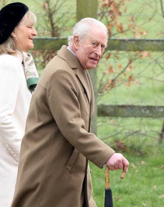 King Charles III attended the Sunday morning service at St. Mary Magdalene church in Sandringham today. It is still not known whether he has seen his brother Andrew Mountbatten-Windsor, who is currently staying at Wood Farm on the Sandringham estate, whilst he has been here. Mountbatten-Windsor was arrested last week, and taken to Aylsham police station before being released under investigation, and returning to Wood Farm. Andrew Mountbatten-Windsor, formerly Prince Andrew The Duke of York, has previously denied any wrongdoing in relation to sex offender Jeffrey Epstein. King Charles III, Sandringham, Norfolk, on 8th March, 2026 .