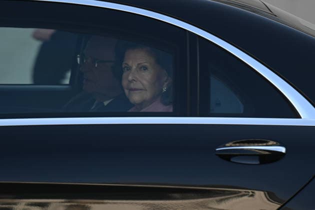 Swedish Royals visit Poland WARSAW, POLAND - MARCH 10: The President of Poland, Karol Nawrocki and Poland s First Lady, Marta Nawrocki, welcome the King of Sweden Carl XVI Gustaf and the Queen Silvia at the Presidential Palace on March 10, 2024 in Warsaw, Poland. At the invitation of Polandd s President Karol Nawrocki, King Carl XVI Gustaf and Queen Silvia of Sweden are paying a visit to Poland from March 10 to 12. The royal couple will be accompanied by the ministers of foreign affairs, defense, civil defense, and culture. Omar Marques Anadolu Warsaw Poland. Editorial use only. Please get in touch for any other usage. Copyright: x2026xAnadoluxOmarxMarquesx