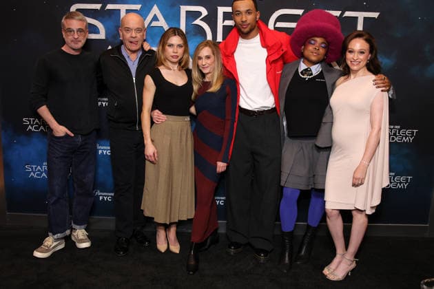 Los Angeles Premiere Of Paramount+ s Star Trek: Starfleet Academy 10 March 2026 . Los Angeles, California -Alex Kurtzman, Robert Picardo, Bella Shepard, Holly Hunter, Sandro Rosta, Kerrice Brooks, Noga Landau At The Los Angeles Premiere Of Paramount+ s Star Trek: Starfleet Academy held at Linwood Dunn Theater in Los Angeles., Credit:Sadou Faye Avalon United States, CA, Los Angeles, Linwood Dunn Theater Copyright: xSadouxFayex xAvalonx 1081890076