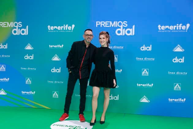 Photocall of the 30th edition of the Dial Awards in Tenerife Presenters Jaime Moreno and Saray Esteso pose during the photocall of the 30th edition of the Dial Awards, at the Recinto Ferial de Santa Cruz de Tenerife, on March 12, 2026, in Santa Cruz de Tenerife, Tenerife, Canary Islands Spain The Dial Awards 2026 celebrate their 30th edition with a gala hosted by Leire Martinez for the second consecutive year, which rewards artists such as Laura Pausini, Pablo Alborán, Sergio Dalma, Amaral, Luis Fonsi and Kany García, among others Ana Torroja, Luz Casal, Mónica Naranjo and Antonio Carmona receive the Dial Lifetime Achievement Award 12 MARCH 2026 PHOTOCALL DIAL AWARDS MUSIC MUSIC SINGERS 30TH ANNIVERSARY Europa Press Canarias 12 03 2026 San Copyright: xEuropaxPressxCanariasx 7361926