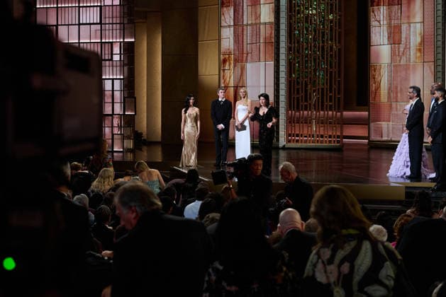 98th Oscars, Academy Awards Paul Mescal, Gwyneth Paltrow, Chase Infiniti, Wagner Moura, and Delroy Lindo present the Oscar for Casting to Cassandra Kulukundis (center) during the 98th Oscars at the Dolby Theatre at Ovation Hollywood on Sunday, March 15, 2026., Credit:LCY Avalon United States of America, CA, Hollywood, Dolby Theater Copyright: xLCYx xAvalonx 1083390378