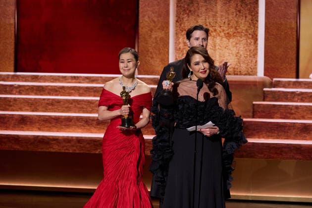 98th Oscars, Academy Awards Chris Appelhans, Maggie Kang, and Michelle Wong accept the Oscar for Animated Feature Film during the 98th Oscars at the Dolby Theatre at Ovation Hollywood on Sunday, March 15, 2026., Credit:Avalon.red Avalon United States of America, CA, Hollywood, Dolby Theater Copyright: xAvalon.redx xAvalonx 1083405109